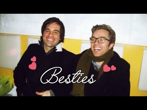 Ramin Karimloo and Hadley Fraser being besties