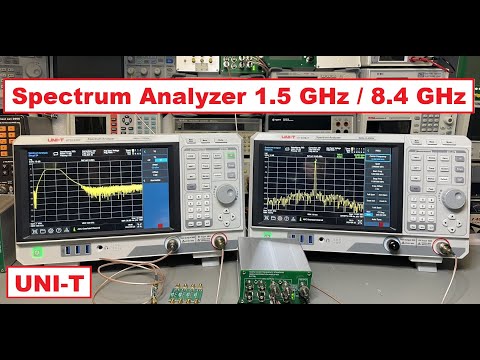 TA-0399: UNI-T UTS1015T and UTS3084T Spectrum Analyzer - Quick Hands On