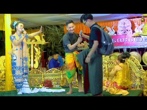 မင်းသမီးက နှစ်လက် လူရွှင်တော် နှစ်ယောက် ဆိုင်းတီးနေတာ ဒေါင်း အေဝတီသင်း ဩဘာစန်း ဝိုင်းချစ် ပေါက်စိ(4)