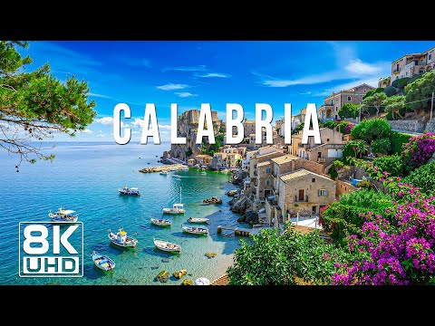 Calabria, Italy 8K UHD – The Jewel of the Mediterranean | Crystal-Clear Waters & Historic Villages