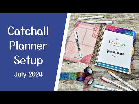 July 2024 Catchall Planner Setup - EC A5 Compact Vertical