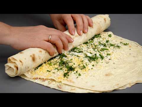 WHAT TO WRAP IN LAVASH? 15 APPETIZERS in minutes! Ingenious Lavash fillings!