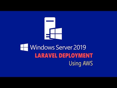 Laravel Tutorial - Deploy any Laravel App on Windows Server 2019 IIS using AWS