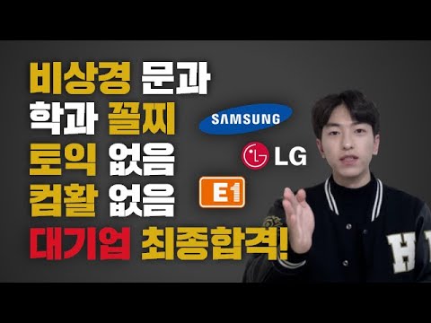 비상경 문과생이 알려주는 대기업 취업 후기(feat. 스펙 전부 공개)