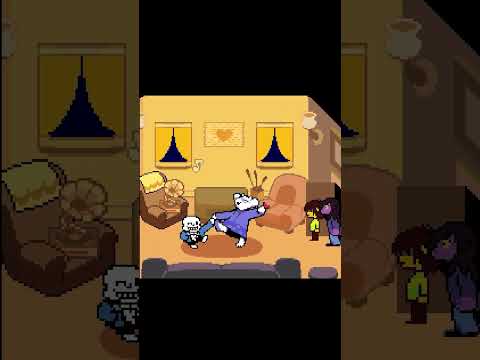 WHY IS HE HERE  #undertale #deltarune #sans #toriel