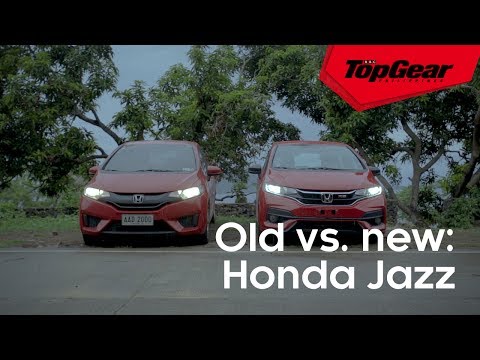 Old vs. new: Honda Jazz