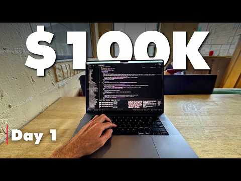 Vibe coding until I make $100K | Day 1