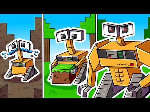 I Survived 100 DAYS as a ROBOT in HARDCORE Minecraft!