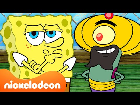 SpongeBob | Penyamaran Plankton yang Terkocak! 🥸 | Nickelodeon Bahasa