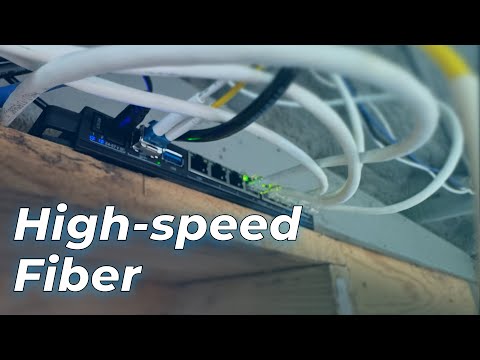 Running Fiber networking to another location! MikroTik RB5009UPr+S+IN Unboxing & Setup