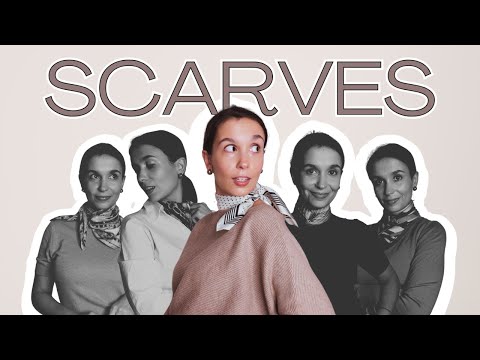 STYLING SCARVES WITH ANY NECKLINE: the ultimate guide