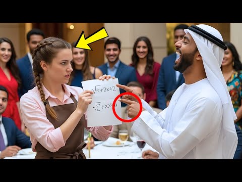 „Löse das, ich zahle 100 Millionen Dollar“, höhnte der arabische Milliardär – die Kellnerin tat es