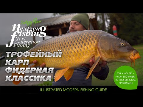 Трофейный карп на классический фидер - Рыбалка нового поколения
