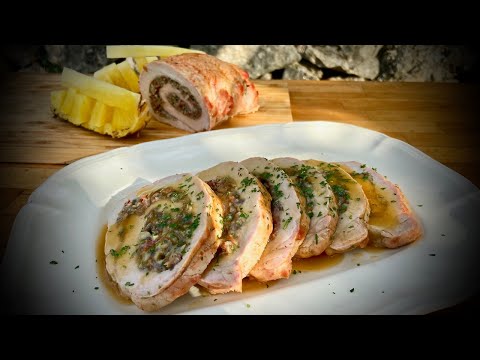 LOMO DE CERDO RELLENO ESPECIAL NAVIDAD, FÁCIL Y ECONÓMICO. Receta paso a paso👍🏻 - GUILLE RODRIGUEZ