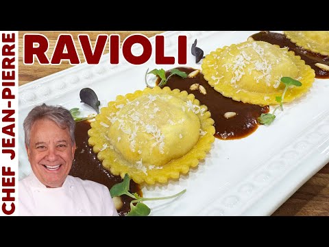 My Most Elegant Ravioli Yet – Stuffed with Lots of Cheese and a Surprise! | Chef Jean-Pierre
