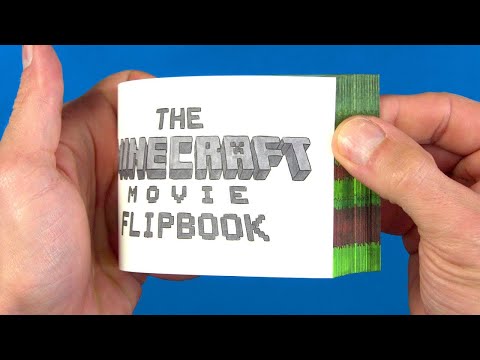 A Minecraft Movie Studio didn't like my flipbook