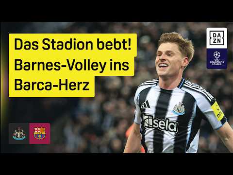 Newcastle United - FC Barcelona | Achtelfinale | UEFA Champions League | DAZN Highlights