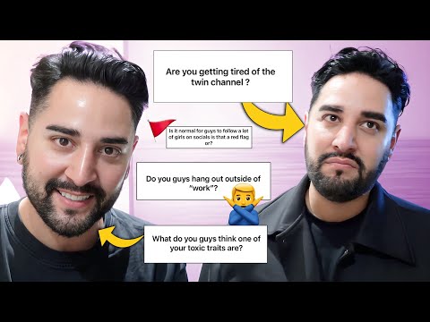 Bored Of The Twin Channel? Hate Each Other In Real Life? We Answer Your Questions!💜🖤 The Welsh Twins