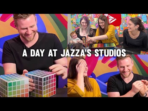 VLOG: Visiting Jazza and the Insert Art Team!