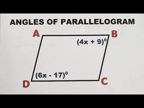 Angles of Parallelogram: Properties of Parallelogram