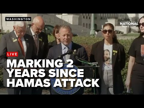 Congress announces new legislation marking 2 years since Hamas attack