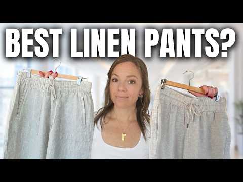 I Tried Linen Pants From 4 Brands (My Honest Pick)