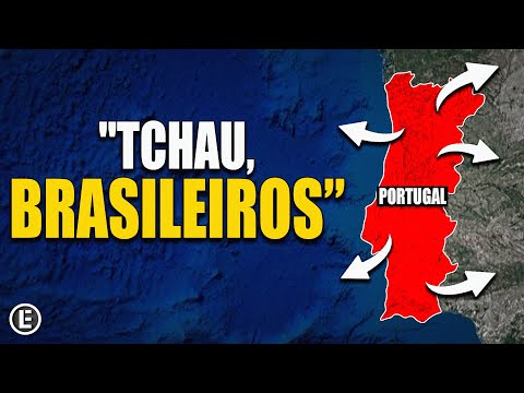 Por que os Brasileiros estão ABANDONANDO Portugal?!