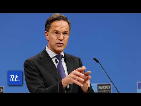 NATO's Mark Rutte Gives Remarks After Meeting With Trump