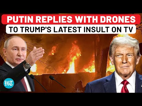 Putin Replies With Missile Attack To Trump's Latest Insult After Cancelling Budapest Meet| Ukraine