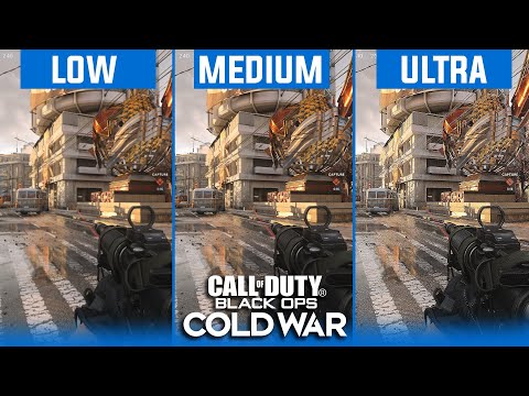 Call of Duty: Black Ops Cold War PC Graphics Comparison (Low vs Medium vs Ultra)