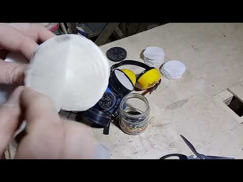 Как самому сделать фильтры для респиратора РУ-60М
