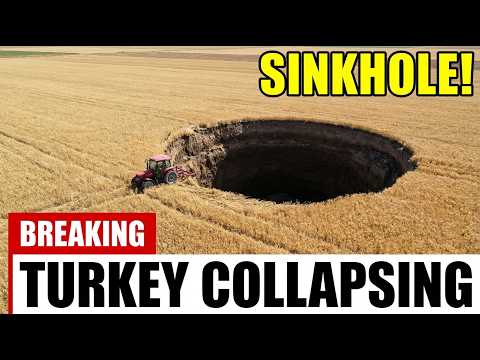 700 Sinkholes SWALLOW Turkey — Scientists Warn 1,850 More Coming