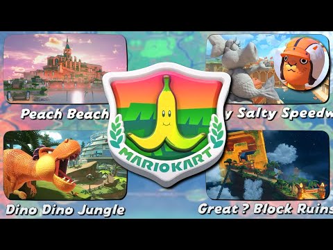 Playing EVERY Track in Mario Kart World - BANANA CUP