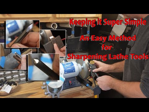 Woodturning: My Super Simple Method to Keep Your Lathe Tools Super Sharp