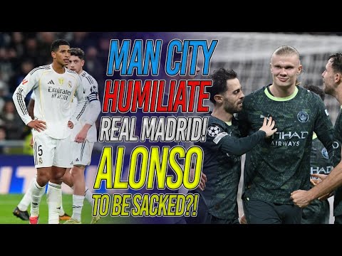 BREAKING! MAN CITY DESTROY REAL MADRID IN THE CHAMPIONS LEAGUE! XABI ALONSO ON THE BRINK OF SACK!