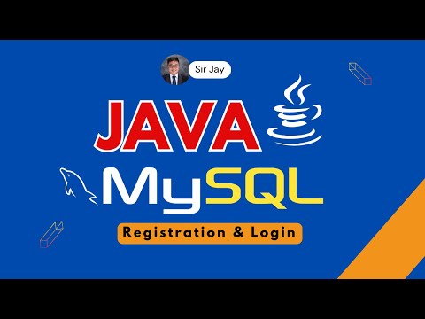 JAVA MySQL | Login Registration | Connection to Database | Part 2