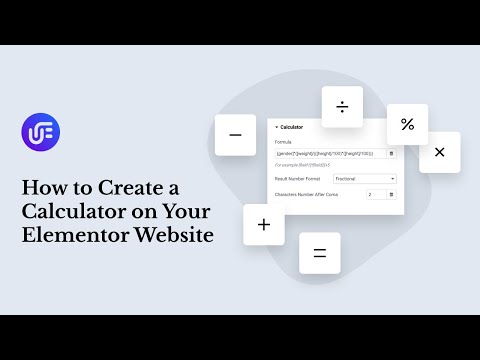 How to Create a Calculator on Your Elementor Website