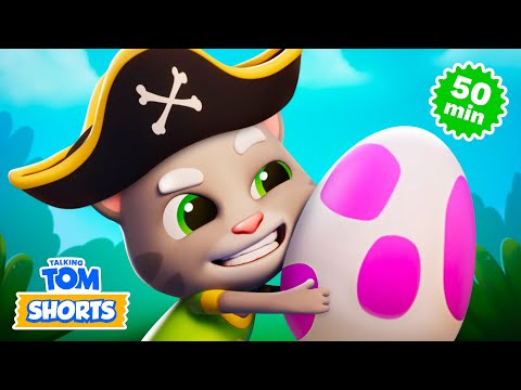 Pirates, Dinosaurs & MORE! 🏴‍☠️🦕 Talking Tom Shorts: Epic Runs Compilation