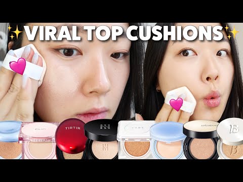 🔥THE TOP 3 CUSHIONS IN KOREA!🔥 What everyone is using, bestsellers on Olive Young! #kbeauty #cushion