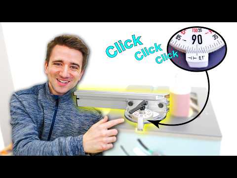 Clicky Miter Gauge, the Result of Good Engineerring