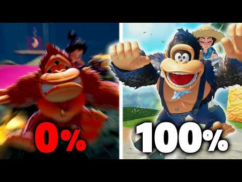 동키콩 바난자 100% 박살내기