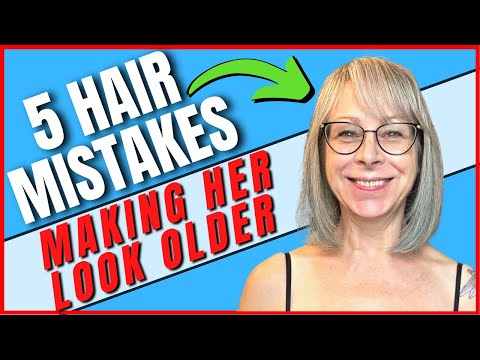 Hair Mistakes That Age You Faster // SIMPLE FIX TO COMMON MISTAKES! #hairstyle #youthful