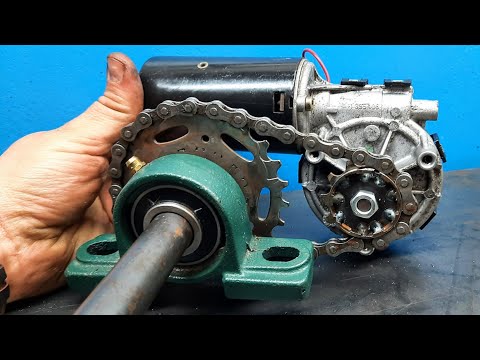 Wiper Motor + Chain + Bearings = ?