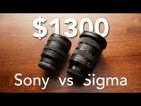 Sigma 24-70mm F2.8 DG DN II vs Sony 24-50mm F2.8 G | $1300 Lens Showdown