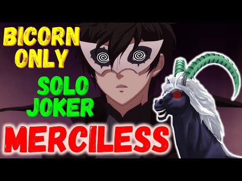 Can You Beat Persona 5 Royal With Only a BICORN?! 🦄 MERCILESS || SOLO JOKER