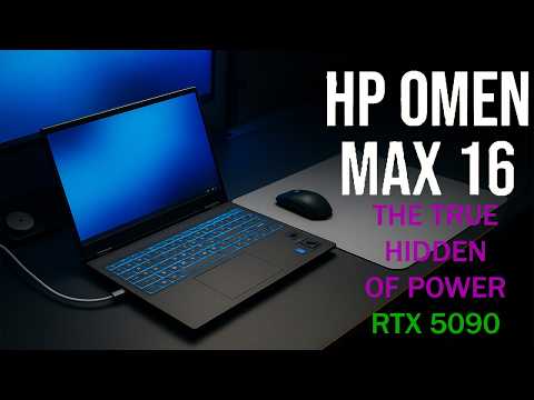 HP omen max (RTX 5090) The Laptop That Can Replace Your Desktop