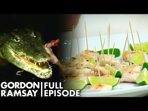 Gordon Ramsay Tries Crocodile | The F Word Full Episode