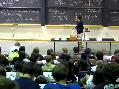 Lec 16: Double integrals | MIT 18.02 Multivariable Calculus, Fall 2007