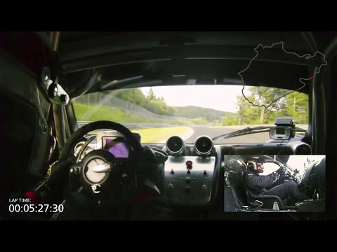 Pagani Zonda R - Nurburgring lap