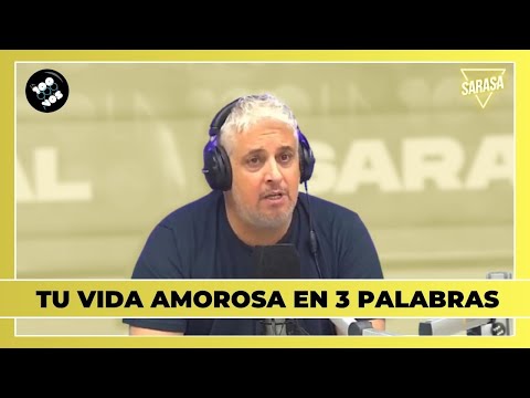 😂 Mariano Peluffo and the definition of his love life... "Dust in suspension" 😂